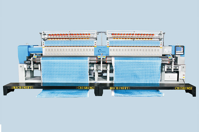 Low price digital control quilting and embroidery machine in china