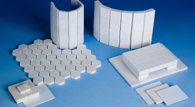TW® Alumina Wear ceramic hex mat
