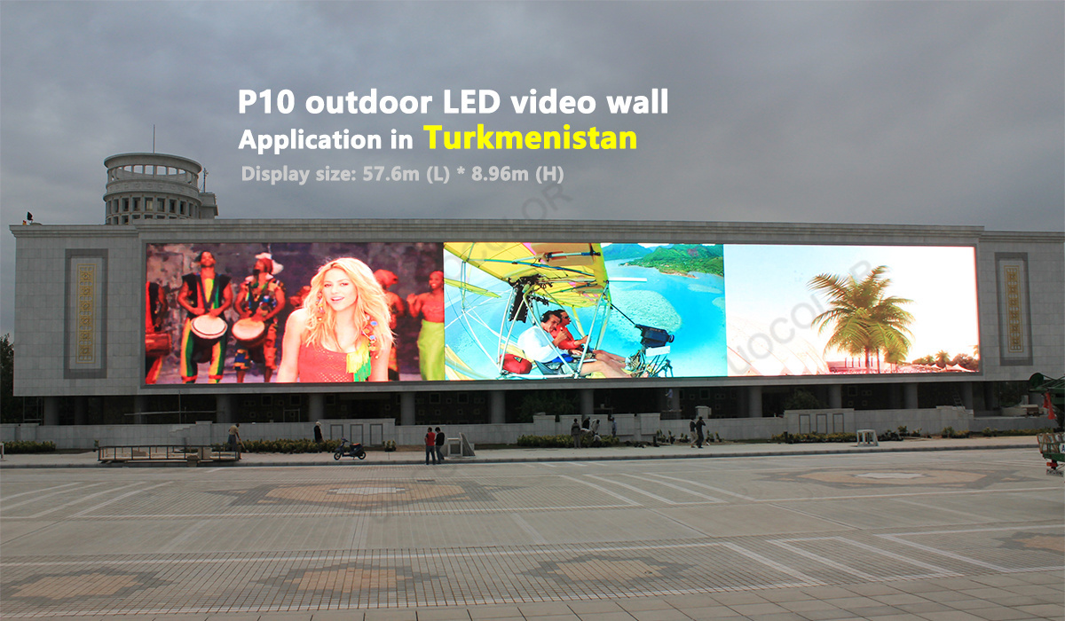 UOCOLOR P10 outdoor LED billboard