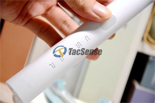 Electric toothbrush pressure sensing module