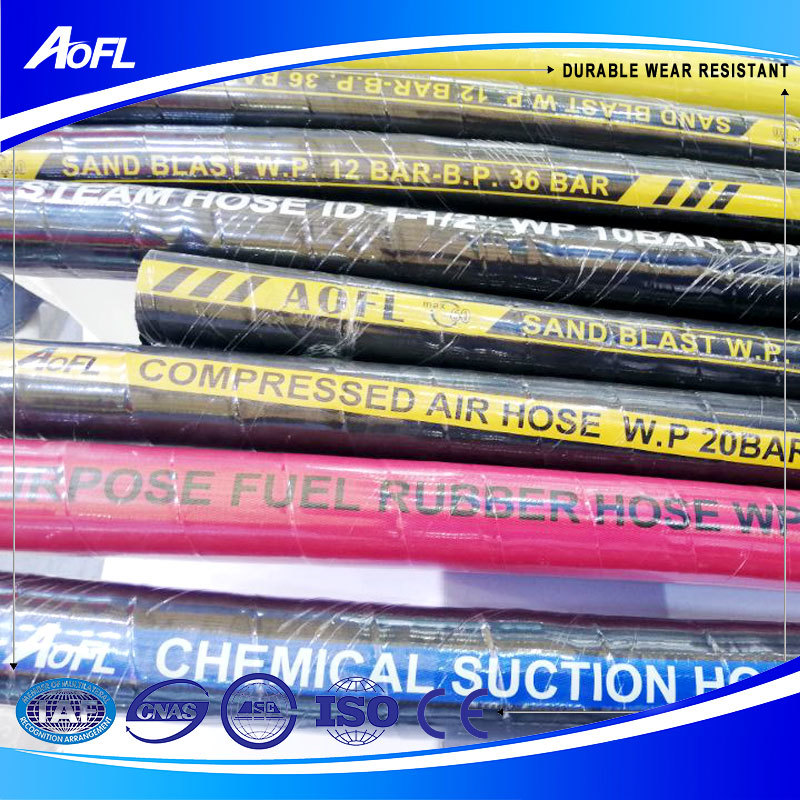 Acid (alkali) delivery rubber hose