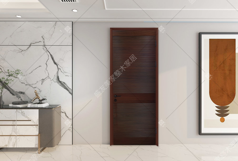 Simple solid wood flat door（AP-L23）