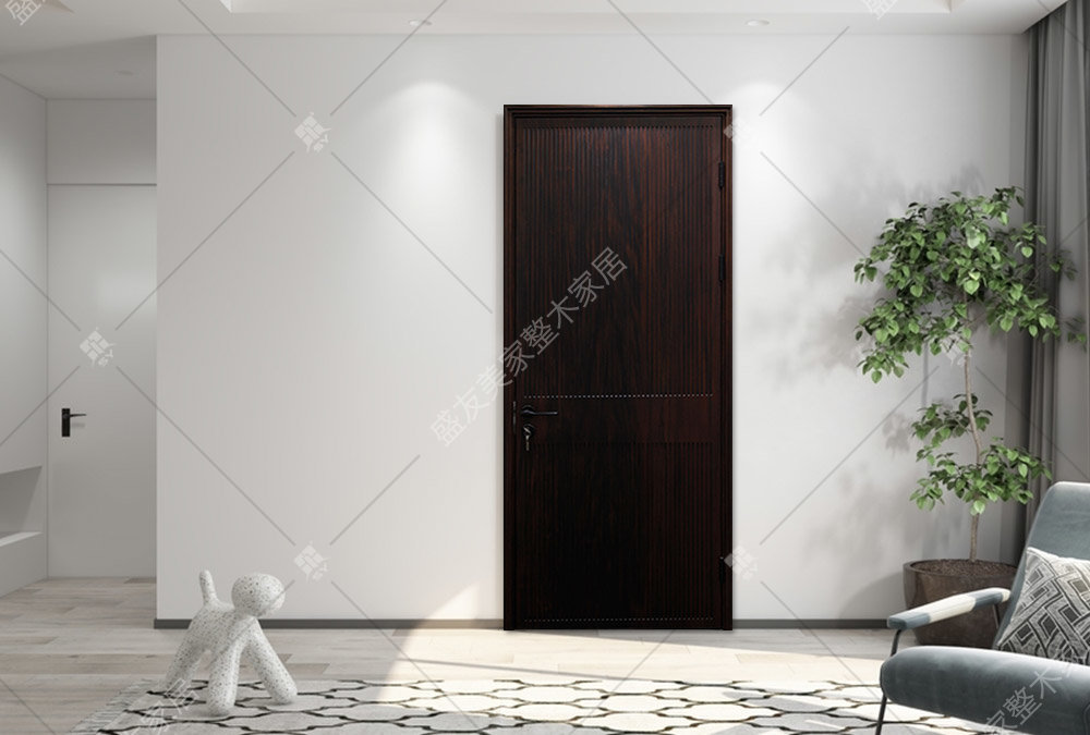 Simple solid wood flat door（AP-L20）