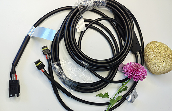 Why do some power and data cables need magnetic rings?