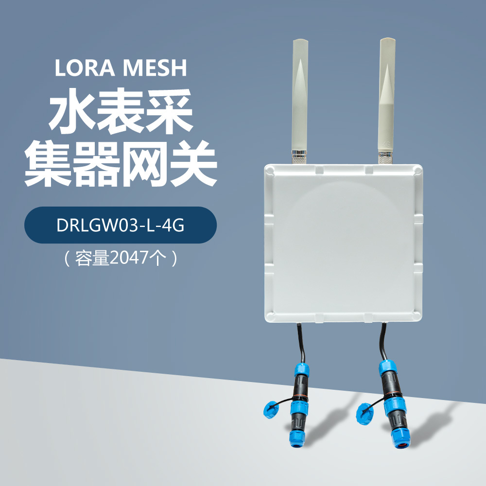 LoRa智能水表数据采集网关（DRGW05-Mesh-L-4G）
