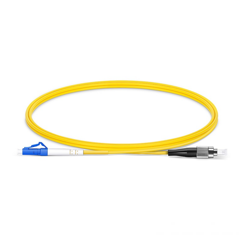LC/UPC to FC/UPC Simplex OS2 Single Mode 2.0mm Tight-Buffered Patch Cord 1 meter