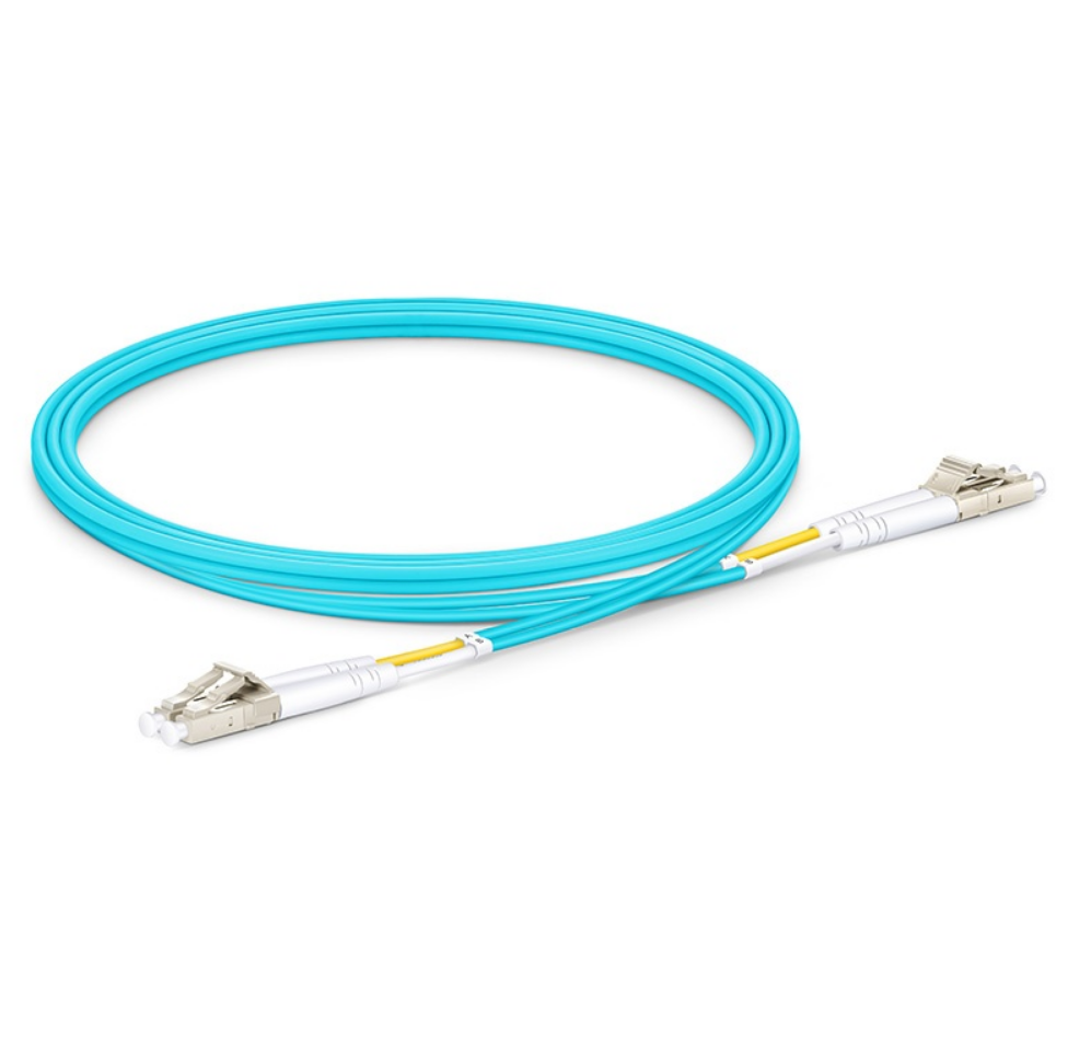 LC/UPC to LC/UPC Duplex OM3 Multimode  2.0mm Patch Cord 1 meter