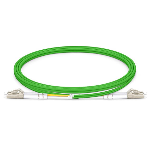 LC/UPC to LC/UPC Duplex OM5 Multimode 2.0mm Patch Cord 1 meter