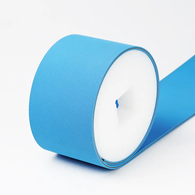 KTN-L30 Custom Conveyor Belt Mfg Nylon & Rubber Double-Sided Blue Drive (Chip Baseband)