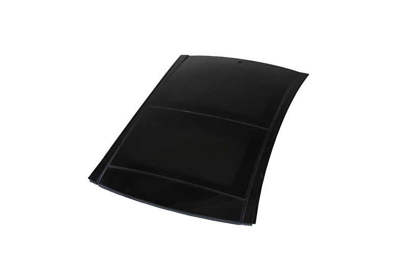 Top mounted exterior sliding panoramic series