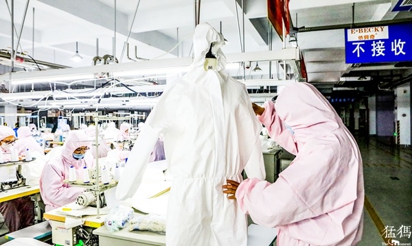 我們復工了丨服飾廠跨行復工，10天內完成轉型生產防疫物資