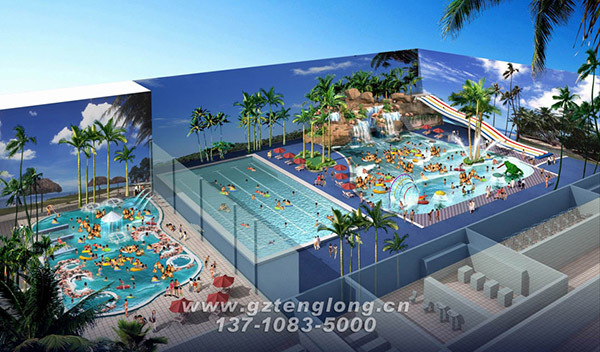 The Liaoning Panjin Indoor Water Park project includes a wave pool, rainbow slide, frog slide, colorful spray profile, swimming pool and other equipment. Indoor water park is a theme water park built indoors. It is a modern tourist destination that integrates many entertainment activities, leisure elements and service and reception facilities based on the specific theme of the water park, using modern science and technology. It has the characteristics of an outdoor theme park, and because the construction site is indoors, it is not affected by the weather and has an advantage over outdoor parks.