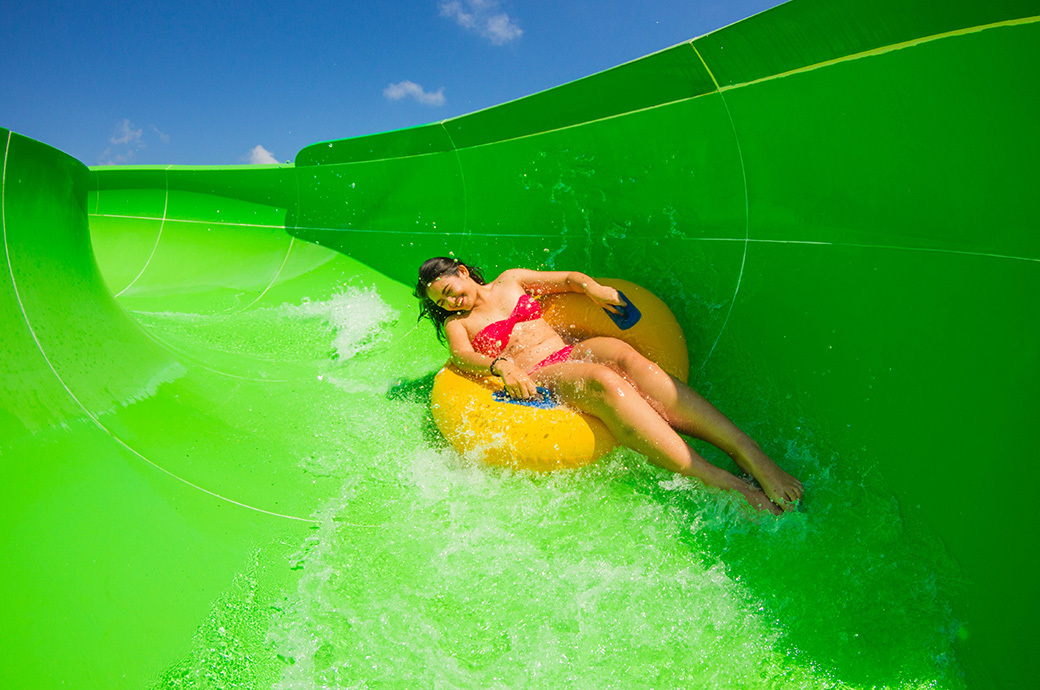 Raft slide
