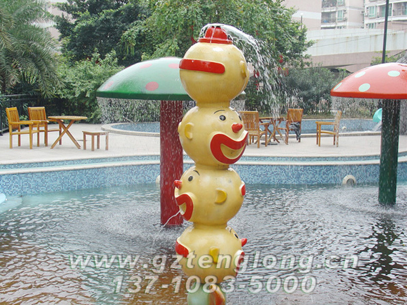 Squirting clown
