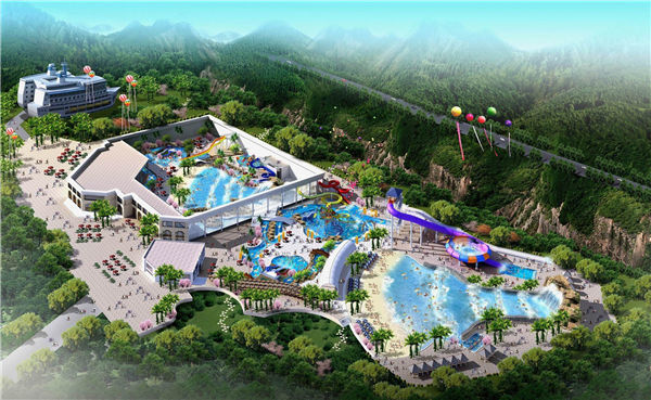 Shanghai Jiulongshan Amusement Park covers an area of 60,000 square meters. The park introduces the most innovative, advanced and exciting water entertainment facilities. The main equipment includes a giant beast bowl slide, a rainbow competition slide, a spiral slide, a medium-sized water village, a tsunami wave pool, a children’s paddling pool and other water facilities suitable for adults and children to play together.