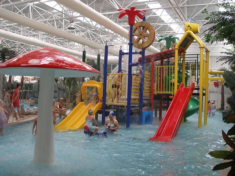 Indoor water park is a theme water park built indoors. It has the characteristics of an outdoor theme park, and because the construction site is indoors, it is not affected by the weather and has an advantage over outdoor parks. In recent years, the popularity of children's water parks has been increasing, and many people especially like water parks. Recently, the indoor children's water park has attracted more attention. Children have become the main consumers. The water children's park is a comprehensive water amusement park that integrates jumping, climbing, drilling, sliding, swinging, rolling, and shaking. Children’s Water Village is a children’s interactive castle designed for small water parks. It covers an area of ​​about 200 square meters. It has rich and interesting water entertainment functions such as: rain mushrooms, morning glory spray, double water slides, spiral slides, seesaws, water Curtains and so on. Various water entertainment items are cleverly distributed in every corner of the water house, allowing children to explore endless fun inside. Features: A. The content is rich and beautiful, and the appearance is vivid and cartoon. B. A lot of fun water play combinations, very fun, especially children will like it very much. C. It is a combination of glass steel and galvanized steel, which has better corrosion resistance. D. A variety of styles can be designed flexibly.