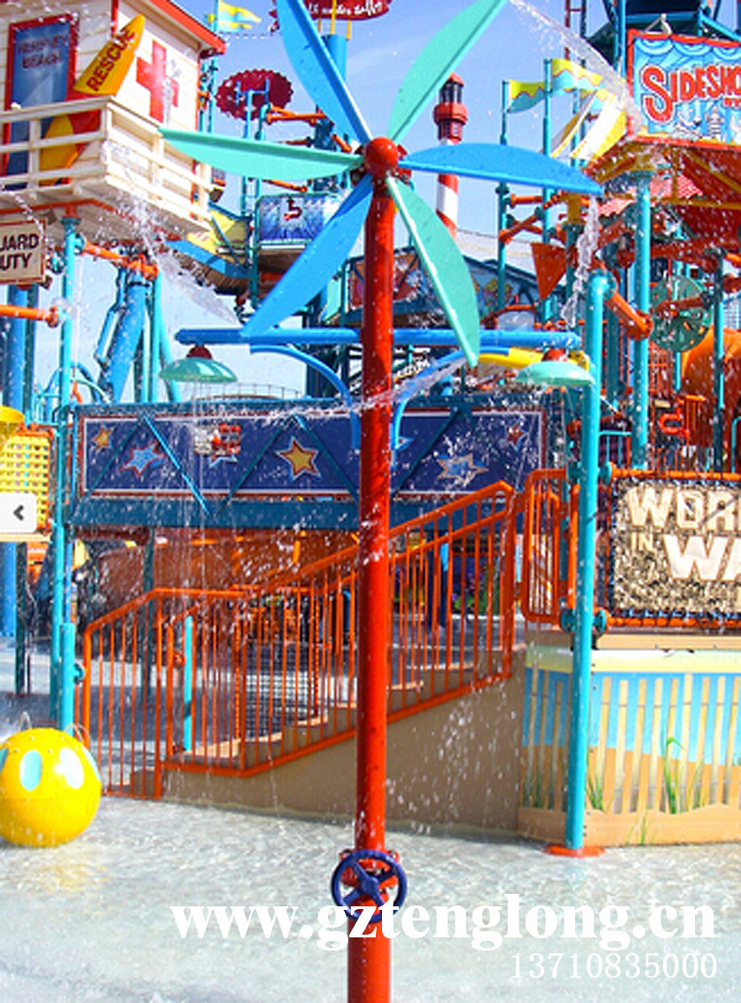 Water jet windmill