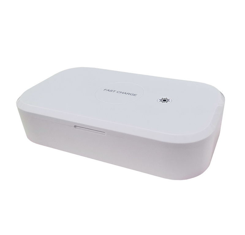 Household UV Sterilization Box Mobile Phone Wireless Charger Disinfection UV Sterilizer Box 