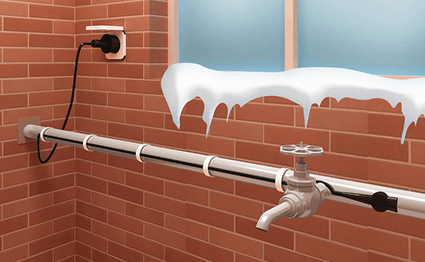 室外管道防冻伴热系统