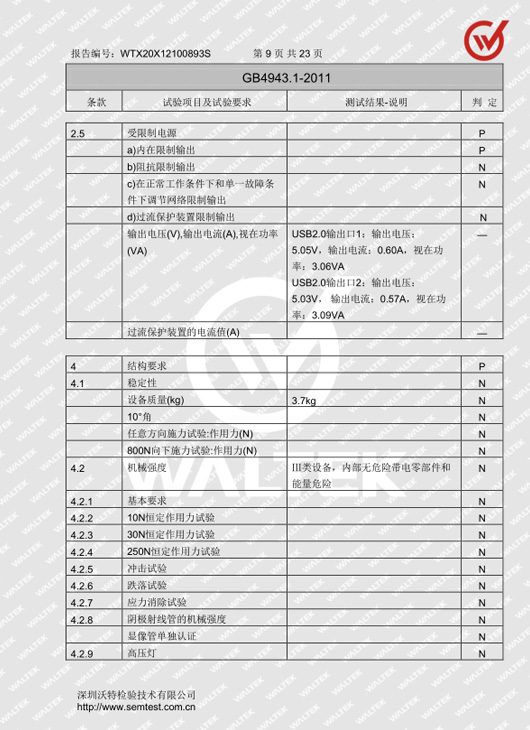 檢測(cè)報(bào)告 P9
