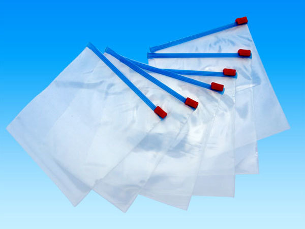 PE high pressure zipper self sealing bag
