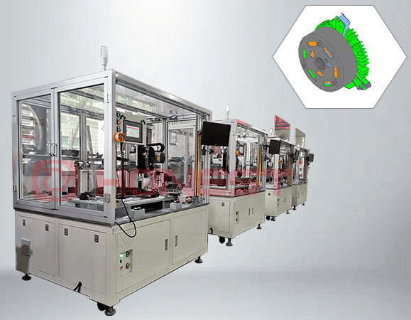 fan motor production line