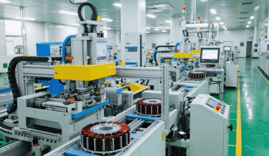 stator assembly line