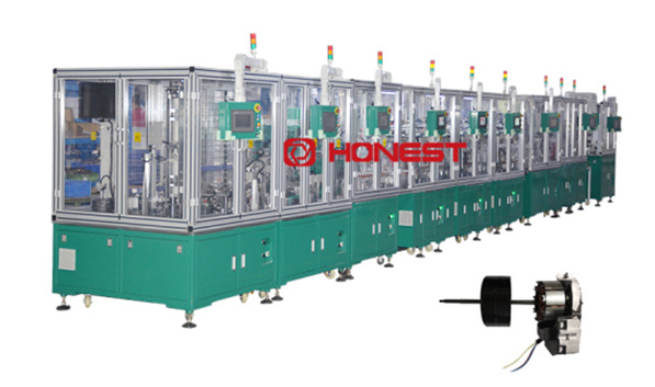 Automatic BLDC Motor Production Line