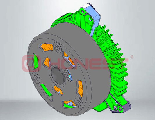 Fan Motor Production Line Structure