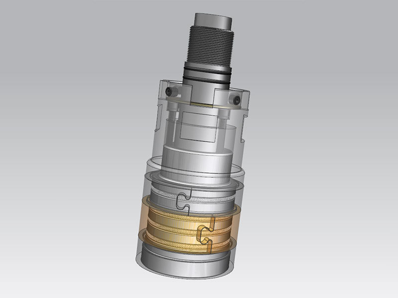 Spring inner supporting ring punch