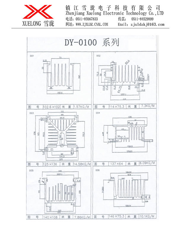 大功率散热器系列