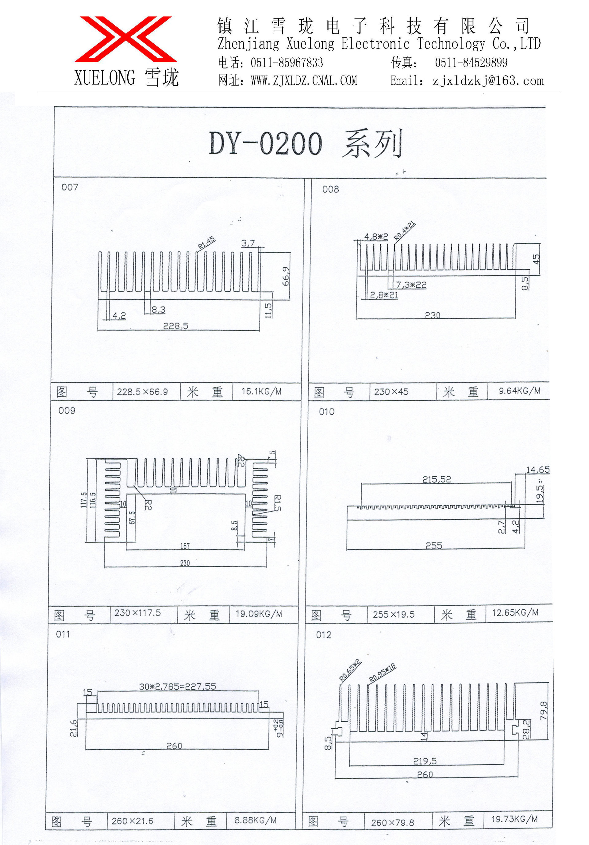 大功率散热器系列