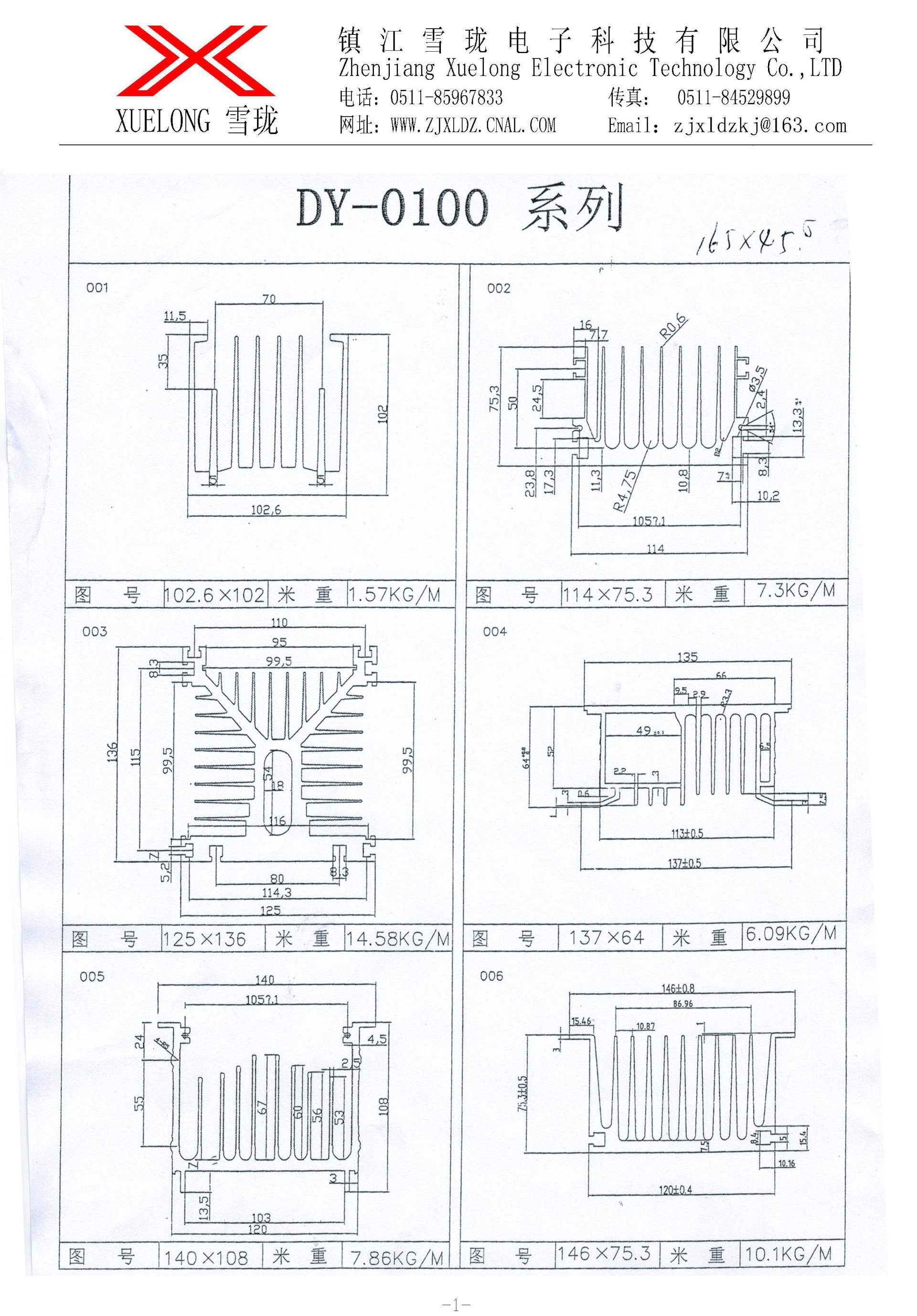 大功率散热器系列