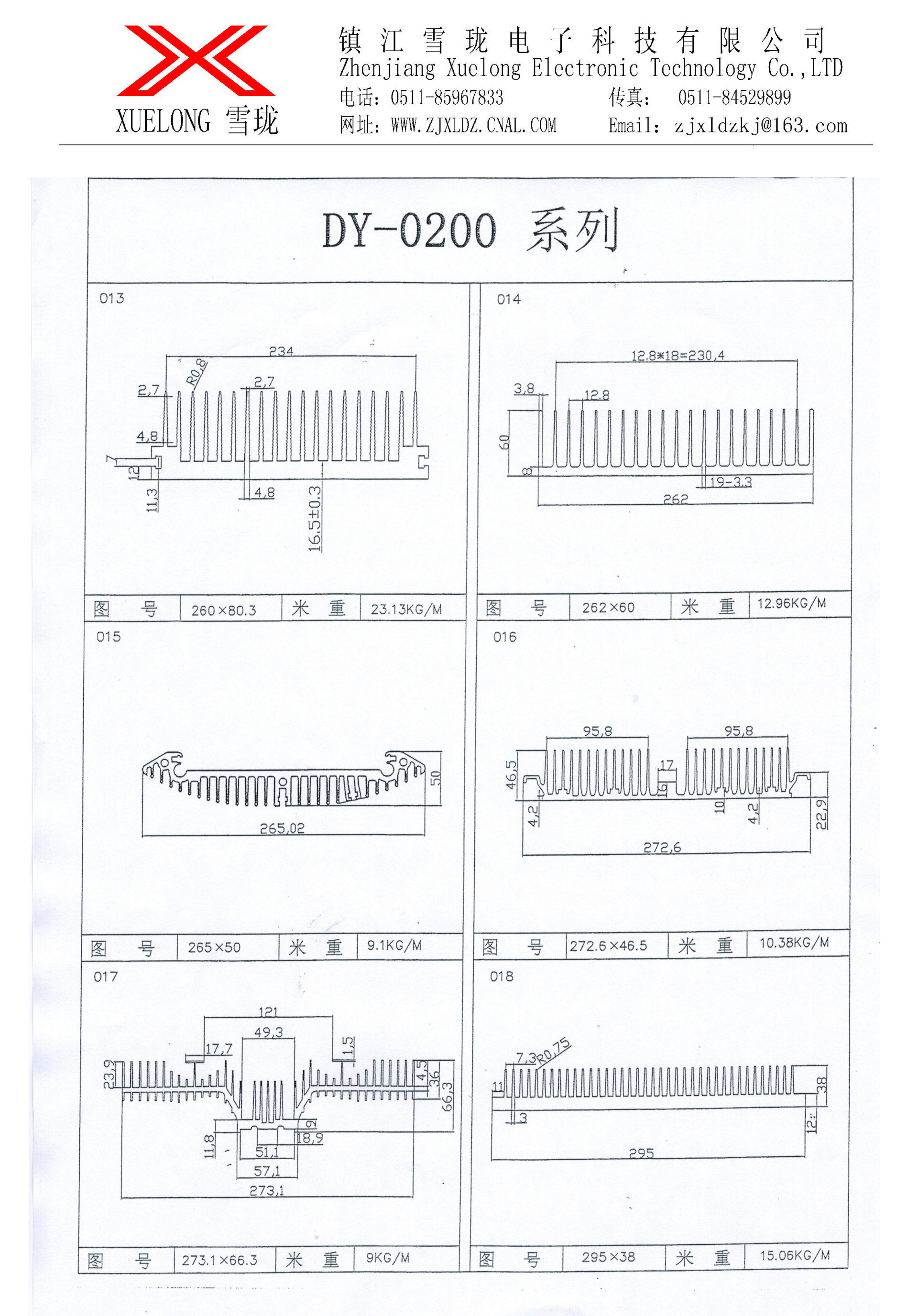 大功率散热器系列