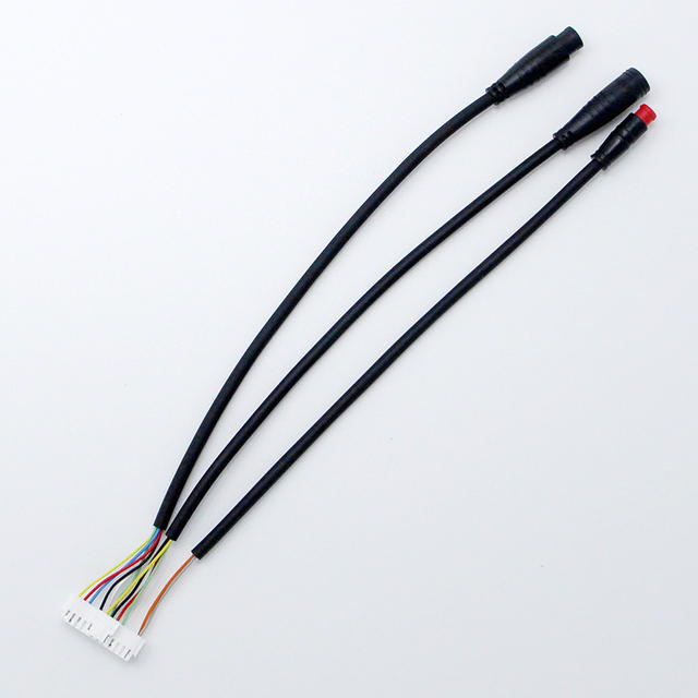 Wires with 3 connectors for E bike Lithium battery Signal control-B0200304