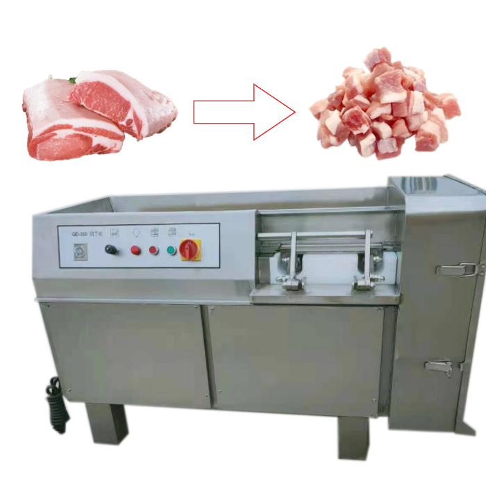 400kg/h meat cutter machine frozen meat dicing machine meat dicer machine  cheese cutting meat cube cutting machine beef meat cube cutter  machine-Jiaozuo Taoding Trading Co., Ltd.