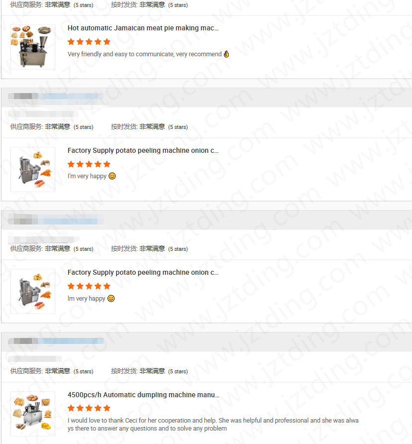Customer evaluation