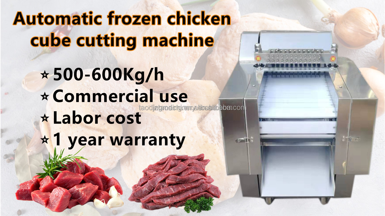 Multifunctional meat/chicken cutting machine