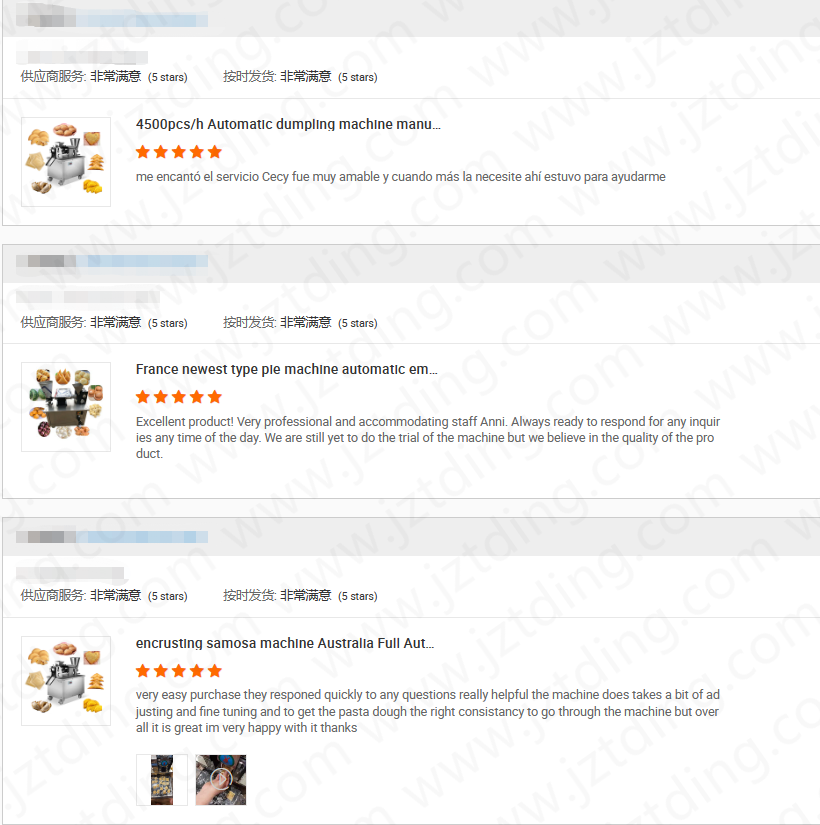 Customer evaluation