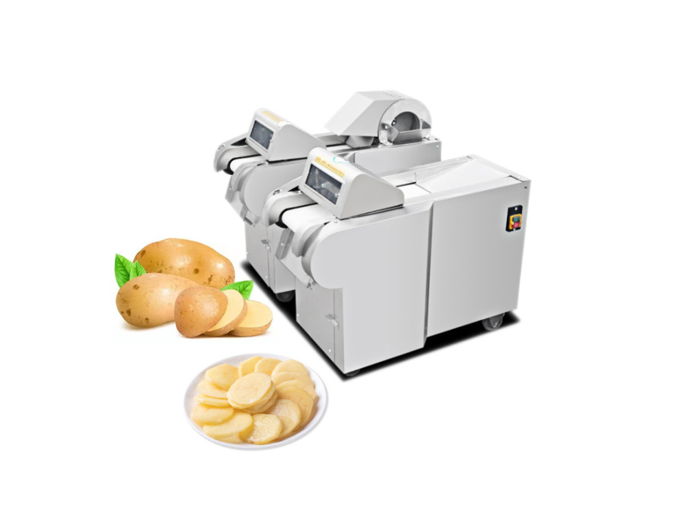 China vegetable slicer carrot cutting machine  vegetable slicer vegetable cutting machine onion cutting machine onion dicer potato cutting machine