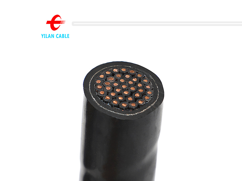 Armored multi-core control cable