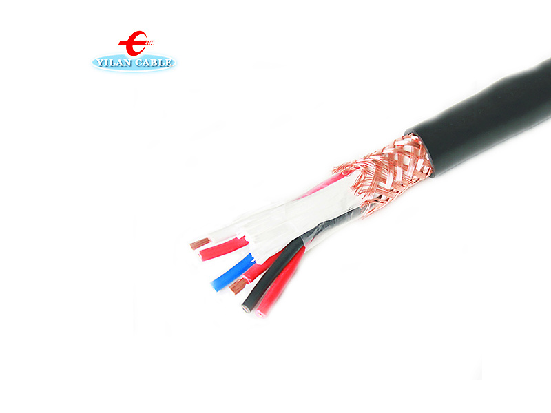 PVC insulated shielded flexible wire