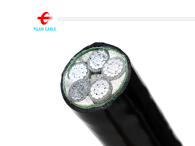 Multi-core aluminum power cable