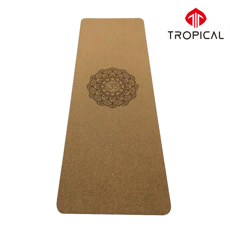 Cork rubber mat