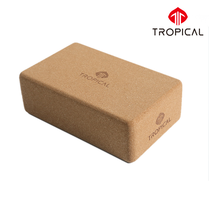 Cork yoga block