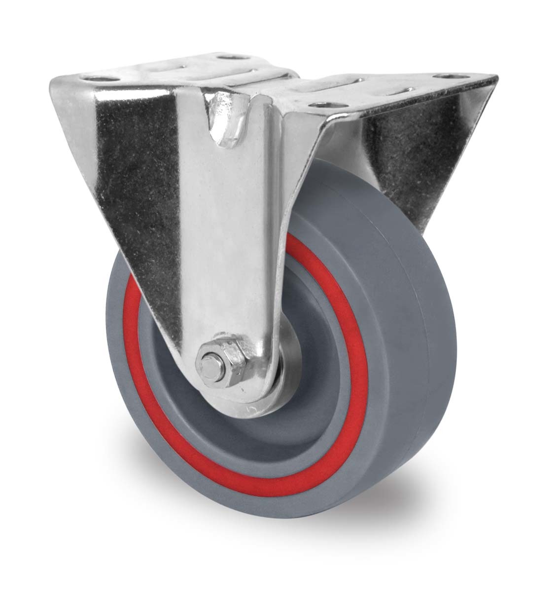 100mm fixed PP Sandwich castor