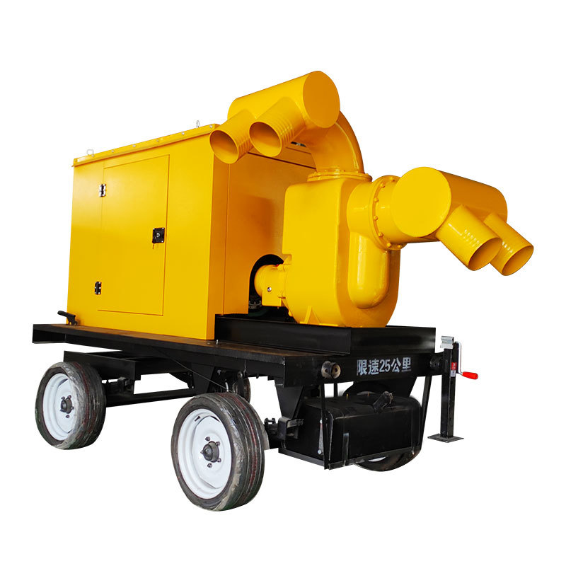 Large flow diesel engine water pump unit