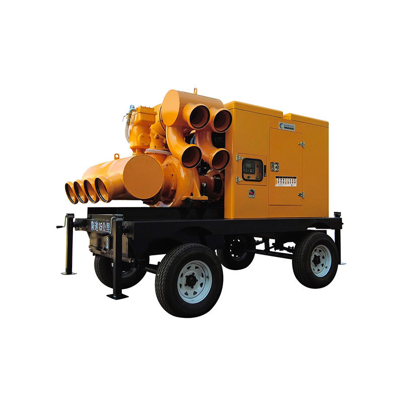 M series mobile self-priming pump truck
