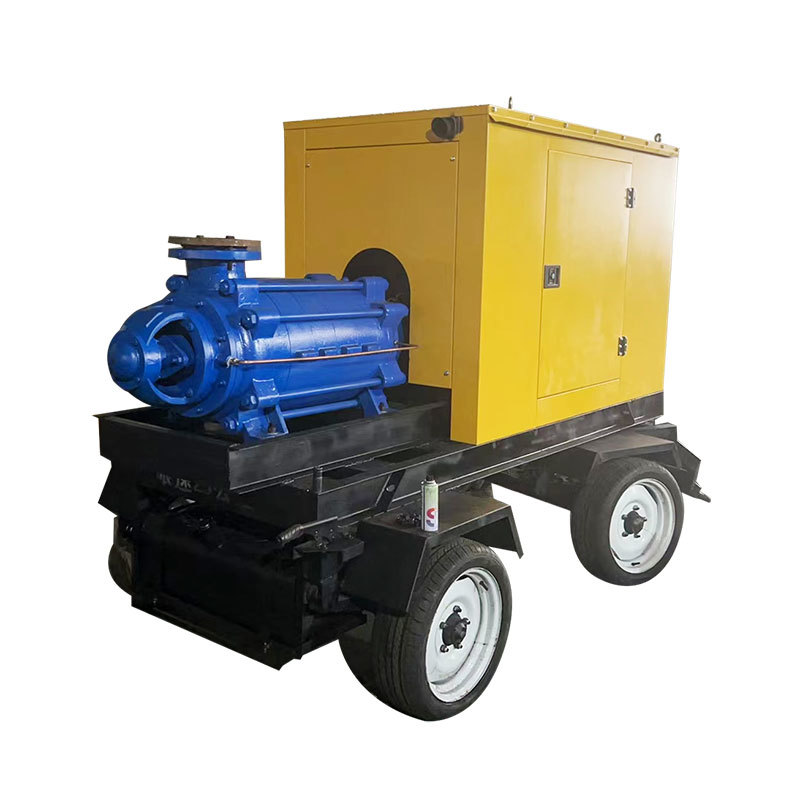 200-500m high lift water pump truck