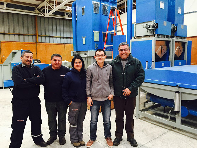 Chilean customer factory